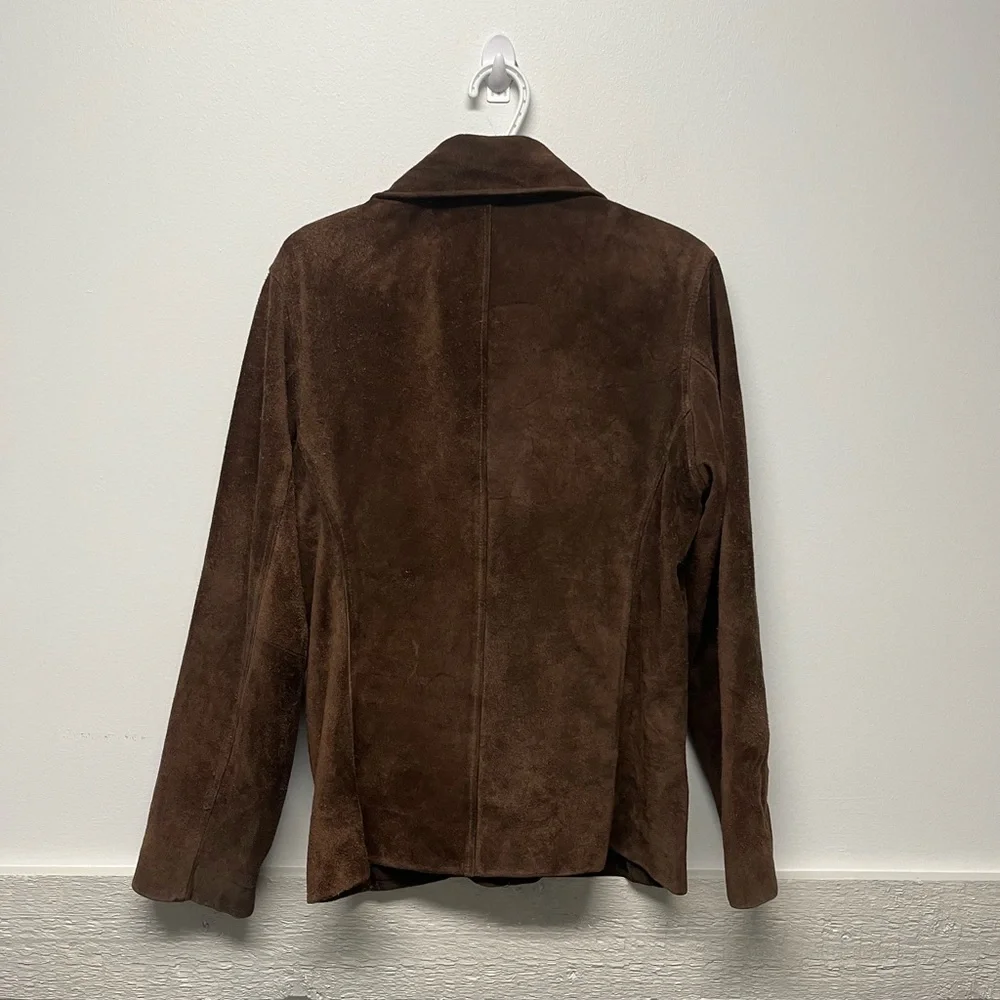 Brown Leather Jacket - Picture 2 of 4